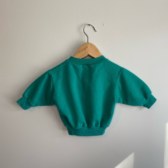 SOLD VINTAGE 90s Crewneck Sweater | Kids 18 Month - Picture 2 of 7